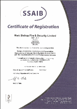 SSAIB Certificate